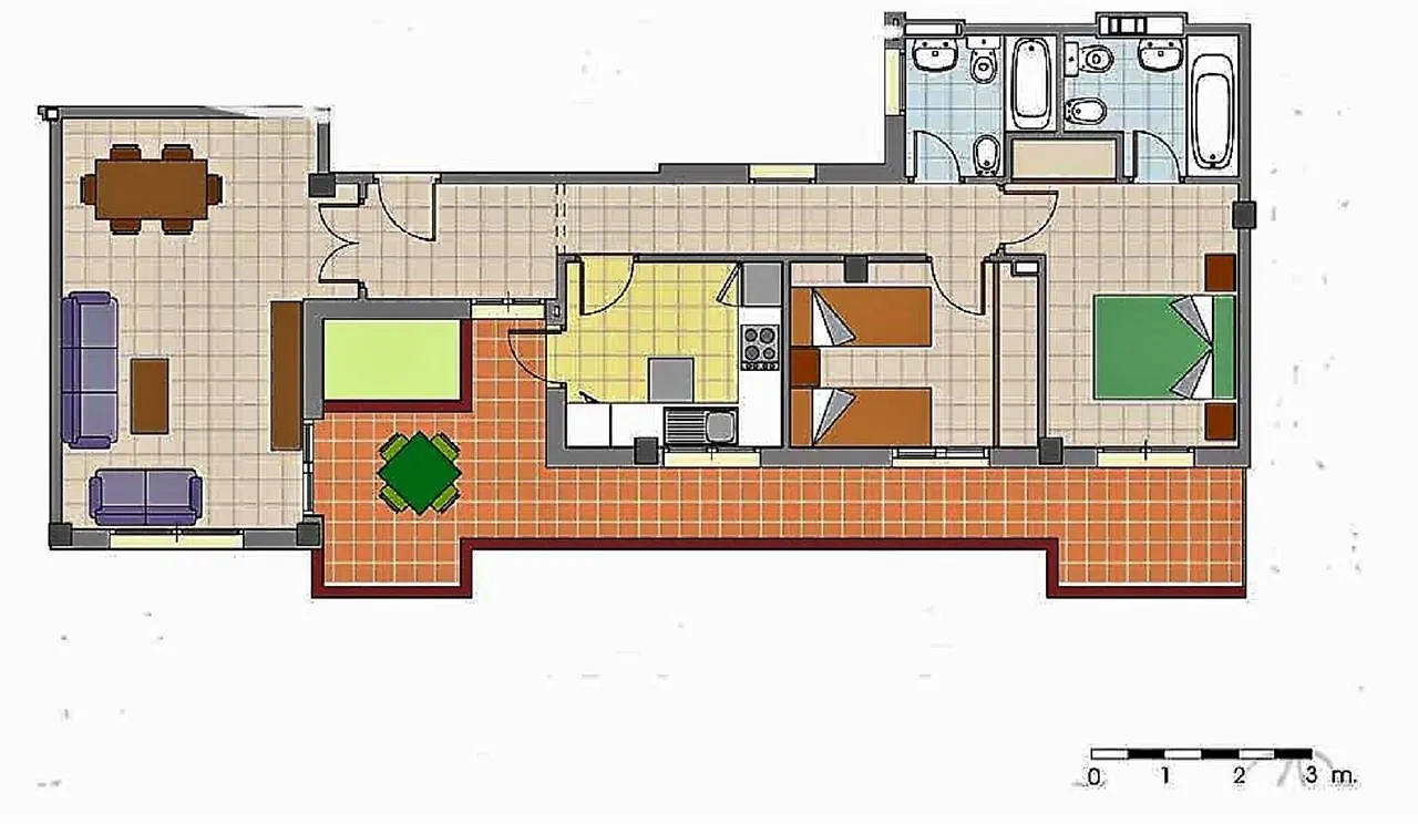 Apartamento Con Terraza A 5 Min Playa Rincon de la Victoria